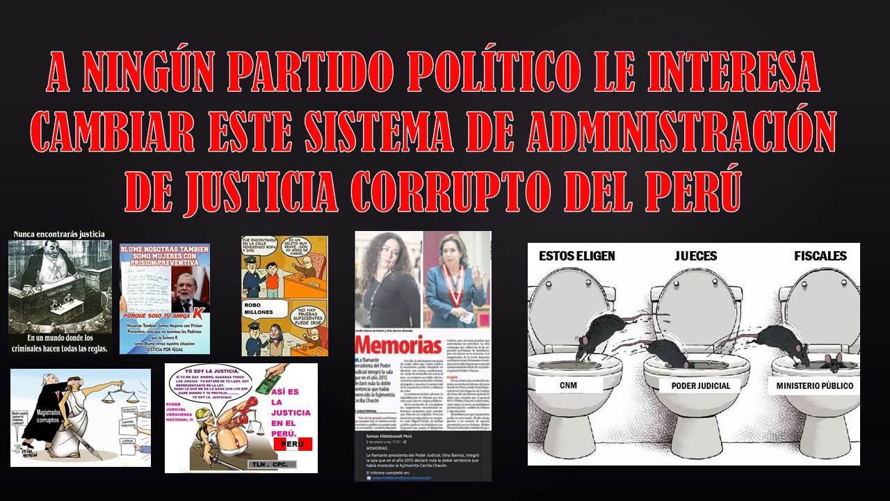 PODER JUDICIAL CORRUPTO