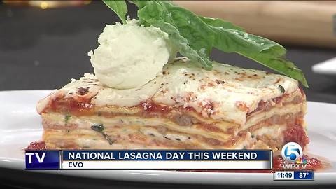 National Lasagna Day with Evo Italian