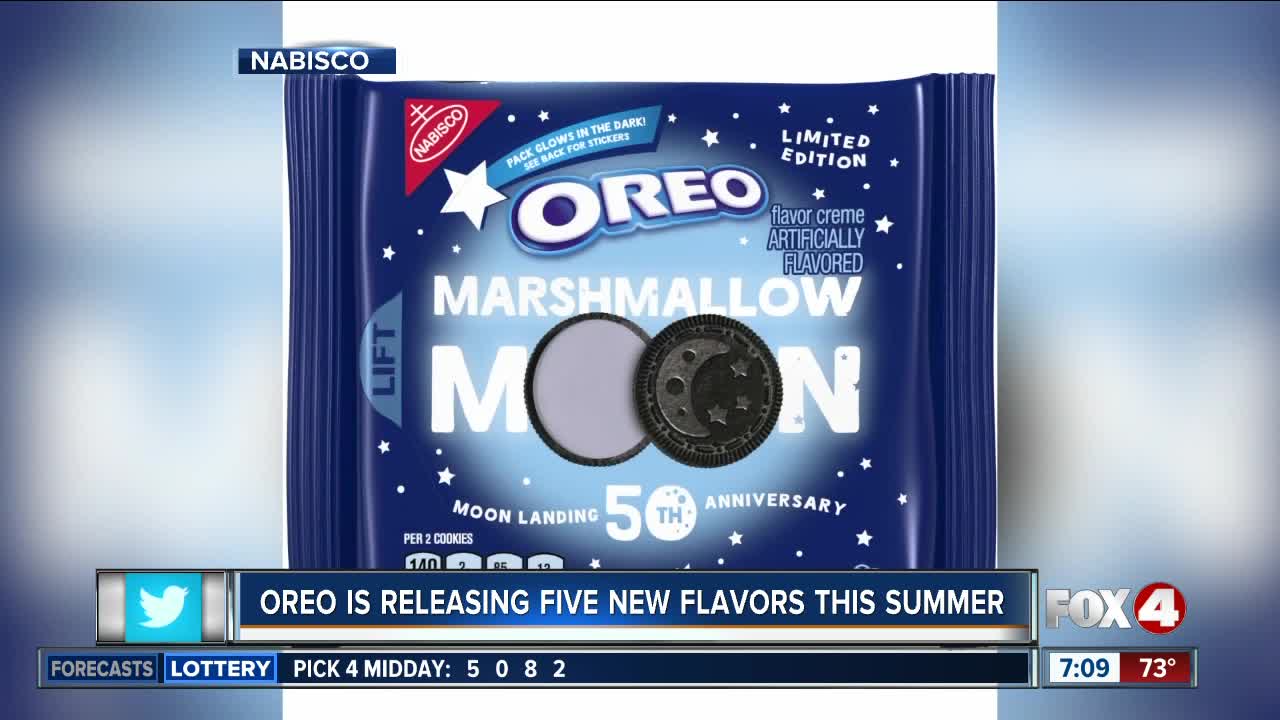 Oreo is releasing five new flavors this summer