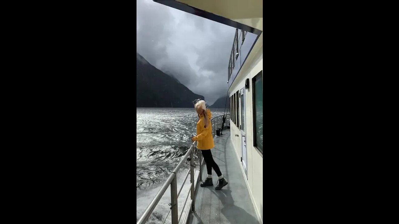 Into the eye of the storm!