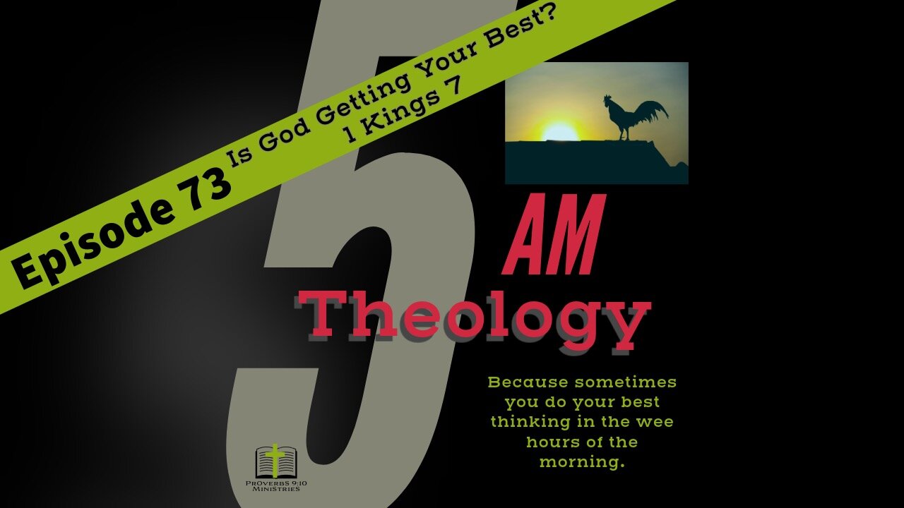 Don't miss, "Is God Getting Your Best?"