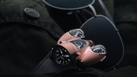 £154,000 'Horological Machine' Watch Pays Homage To Cars And Planes Of The 1940's And 50's