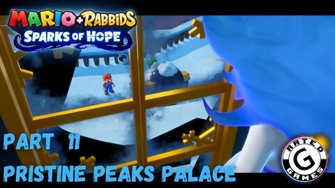 Mario + Rabbids Spark of Hope Gameplay - No Commentary Walkthrough Part 11 - Pristine Peaks Palace