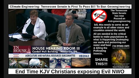 Climate Engineering: Tennessee Senate Is First To Pass Bill To Ban Geoengineering