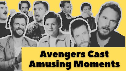 Avengers Cast Amusing Moments