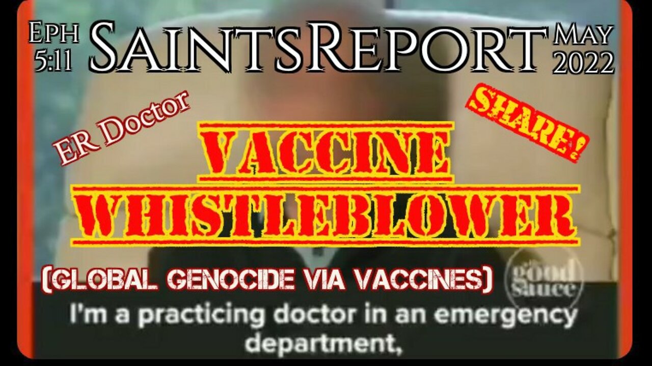 ⚫1k67. ⚠️ER Doctor Exposes Vaccine Poison‼️