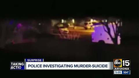 Two dead after murder-suicide in Surprise neighborhood