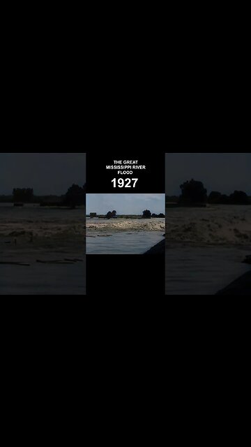 [1927] The Great Mississippi River Flood | Restored Footage, Colorized, 60fps