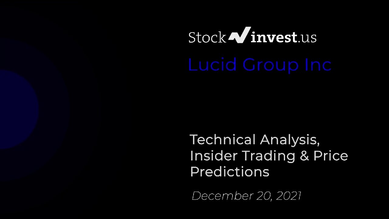 LCID Price Predictions - Lucid Group Stock Analysis for Monday