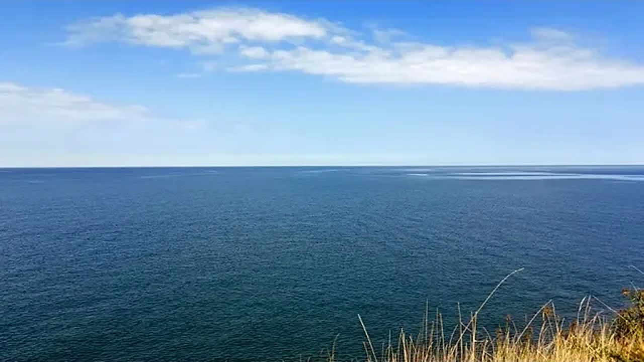 Lake Erie With Clouds & Lovely Blue Waters ~ September 21, 2023