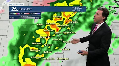 Michael Fish's NBC 26 weather forecast