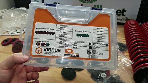 Vigrue 2 Inches Roloc Quick Change Discs For Die Grinder