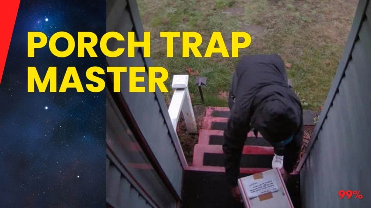 Ex-Navy SEAL Takes Down Porch Pirates with Ingenious Trap