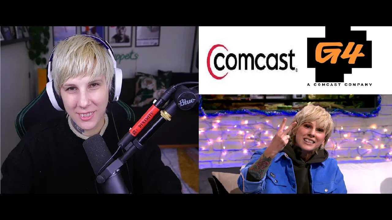 Comcast Returned G4 to TV to Platform Entitled Feminist Losing Them Fans - FROSK Says F-Off? Listen.