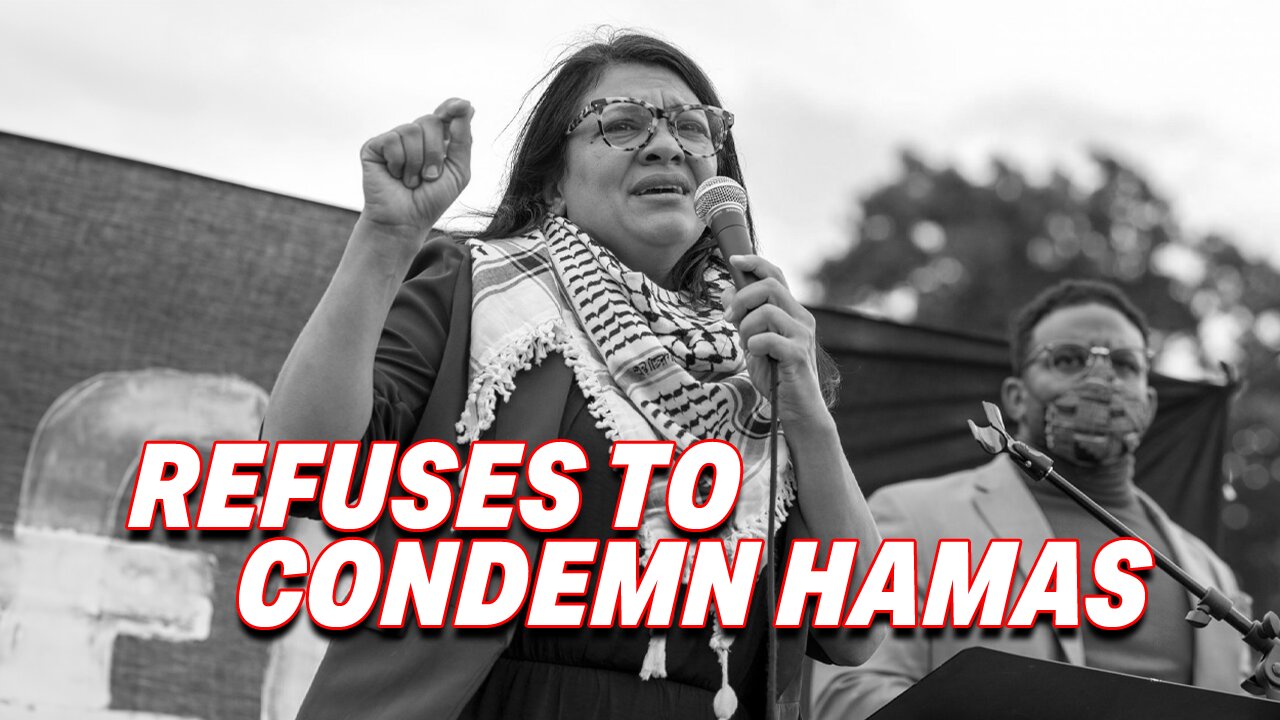 REP. TLAIB IS ONLY MEMBER OF CONGRESS WHO REFUSES TO CONDEMN THE SEXUAL VIOLENCE AGAINST ISRAELI