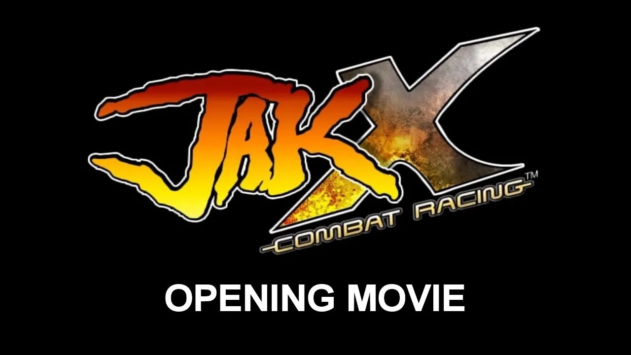 Jak X: Combat Racing - Opening Movie (PS2 Game on PS4)