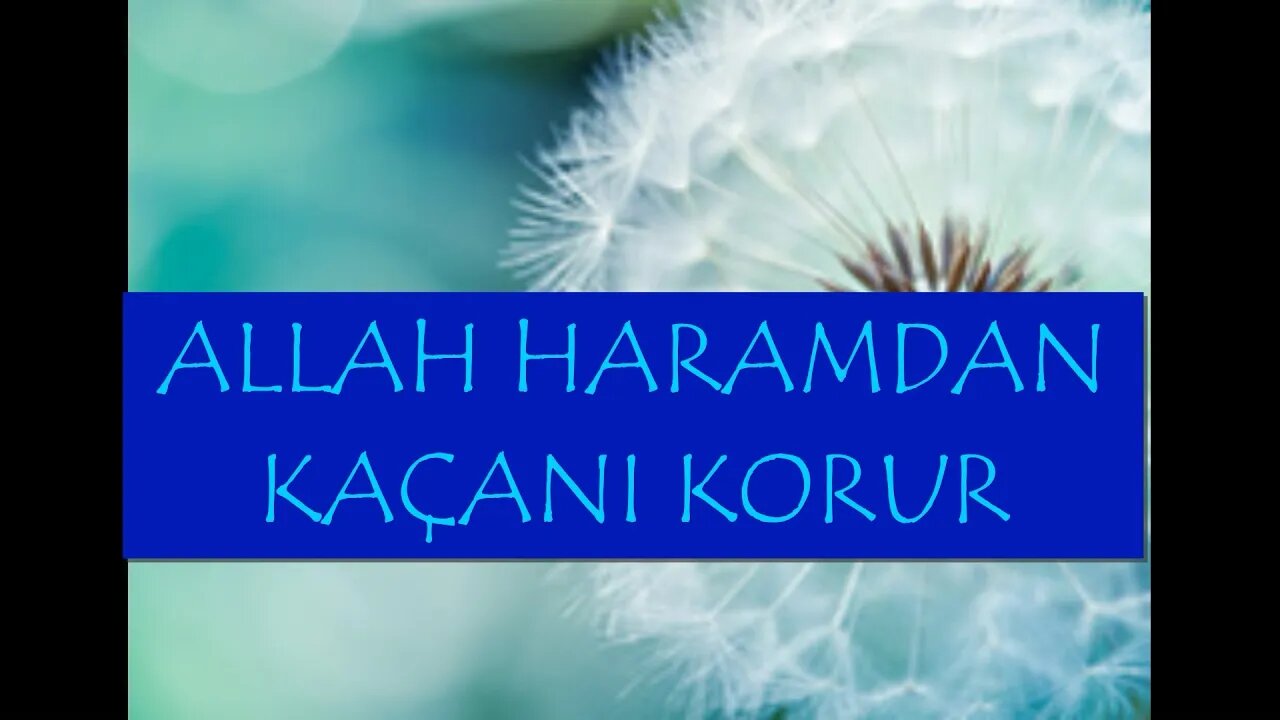 #menkıbe EN GÜZEL MENKIBELERDEN BİR BÖLÜM / "ALLAH HARAMDAN KAÇANI KORUR."