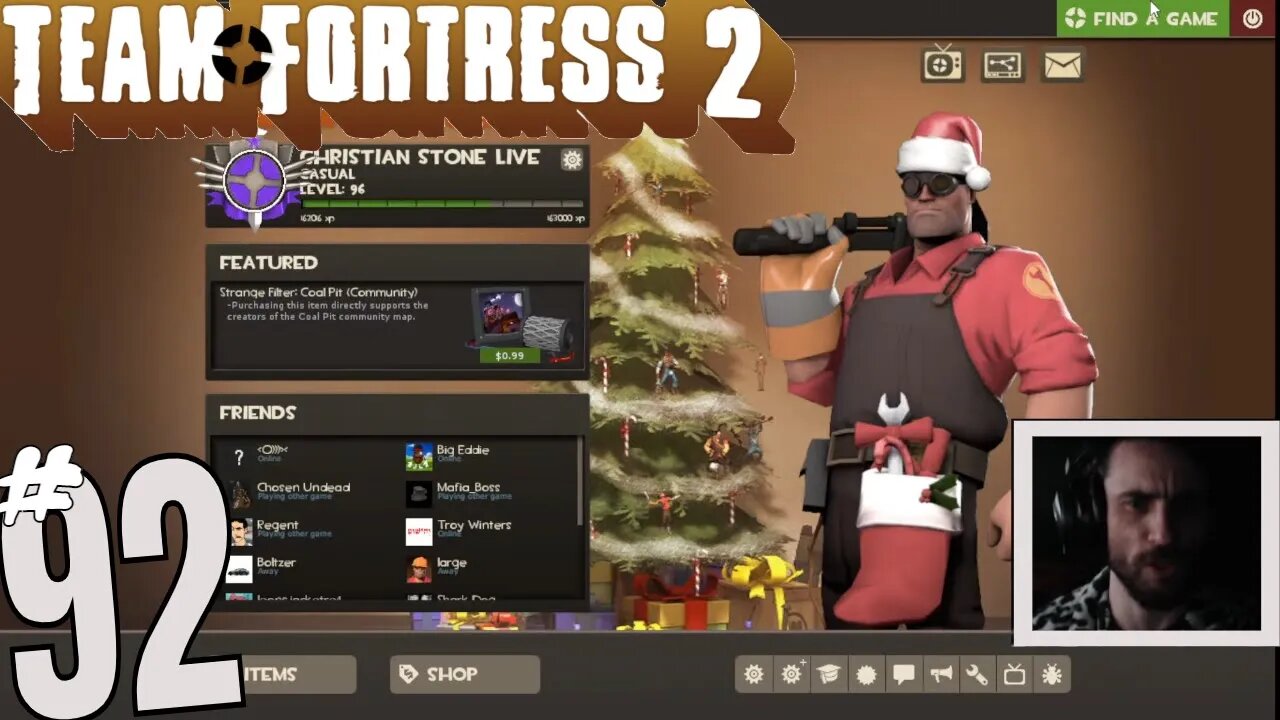 #92 "Trans Lesbian Space Submarine?" Team Fortress 2! Christian Stone LIVE