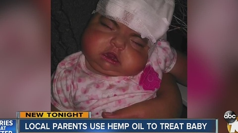 Local parents use hemp oil to treat baby