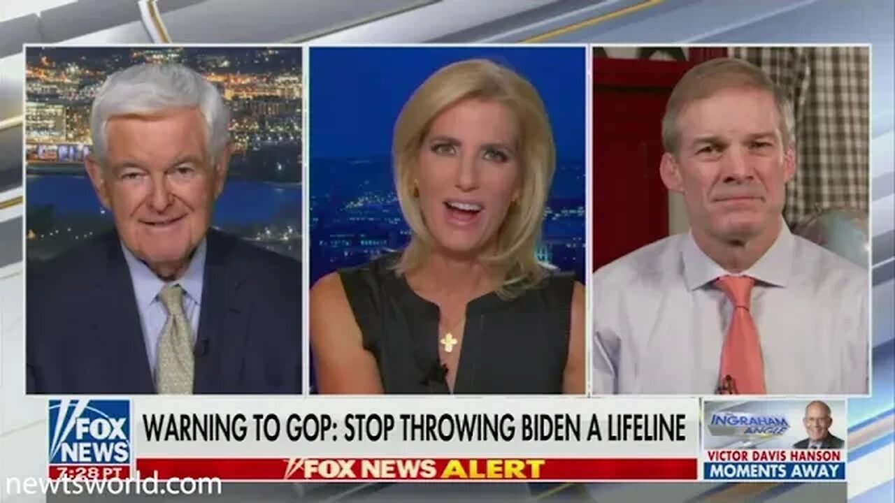 Newt Gingrich on Fox News Channel's The Ingraham Angle | August 3, 2021