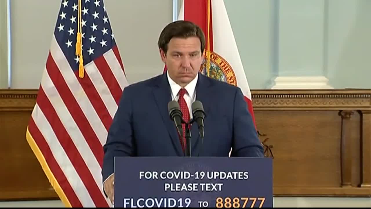 Gov. DeSantis: Florida K-12 students to continue distance learning through the end of the school year
