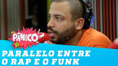 Projota traça paralelo entre o rap e o funk