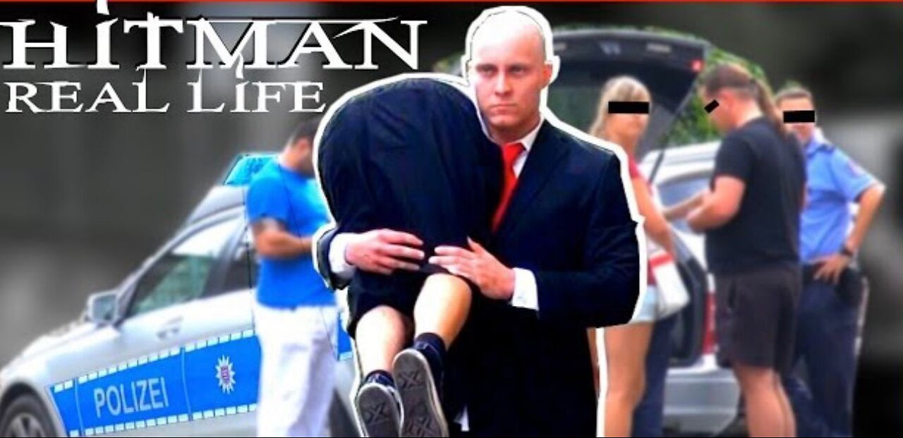 HITMAN in Real Life [Public Pranks]