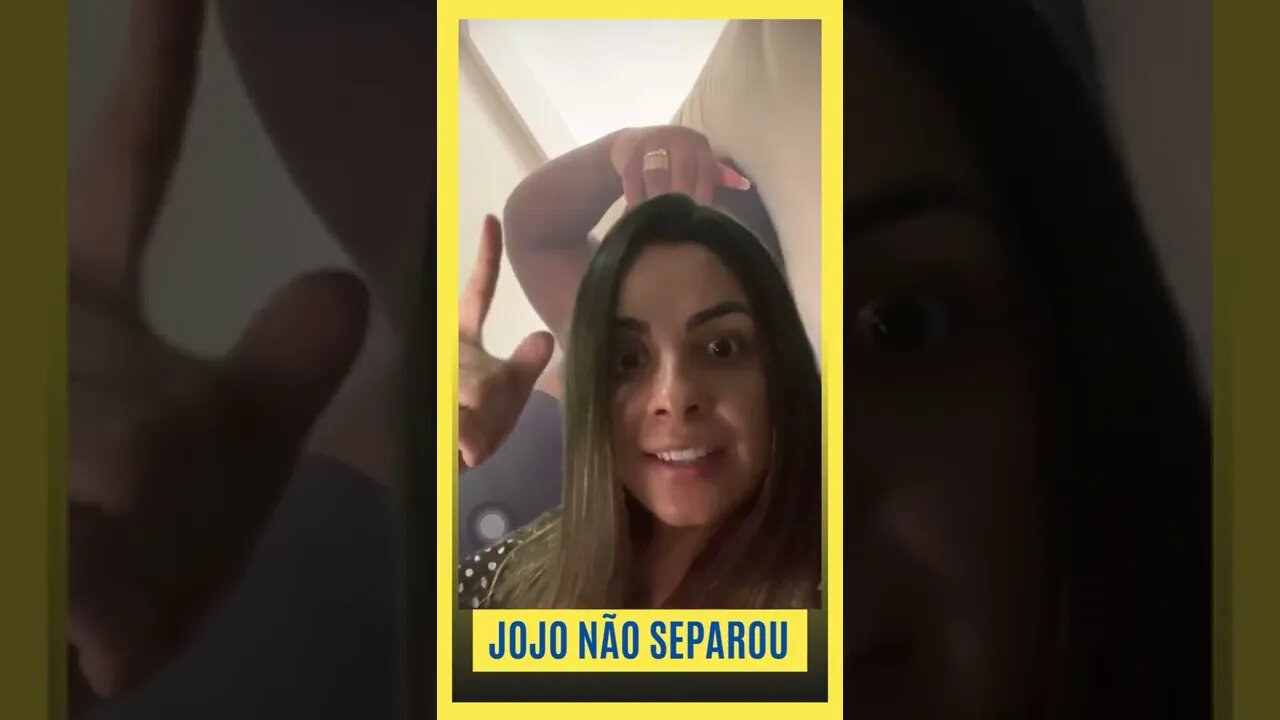 JOJO TODYNHO NÃO SEPAROU #shorts