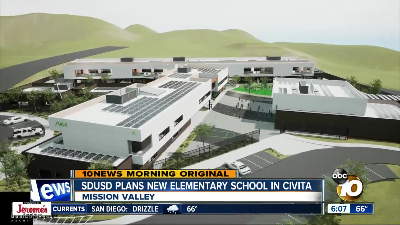San Diego Unified plans to build new elementary school in Civita neighborhood