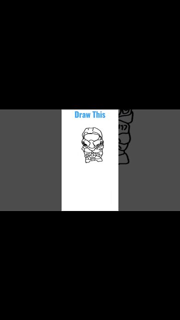 Draw Little MasterChief from Halo #haloinfinite #halo #masterchief
