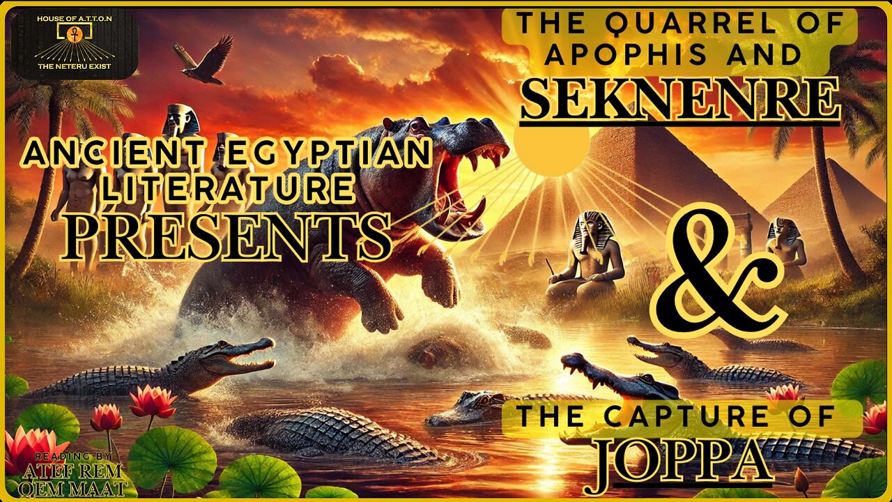 The Quarrel of Apep and Seknenre - The Capture of Joppa ~ Created By: Atef Rem Qem Maat