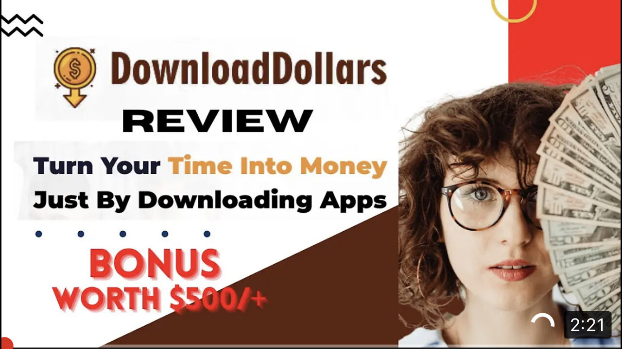 Download dollar app and get paid