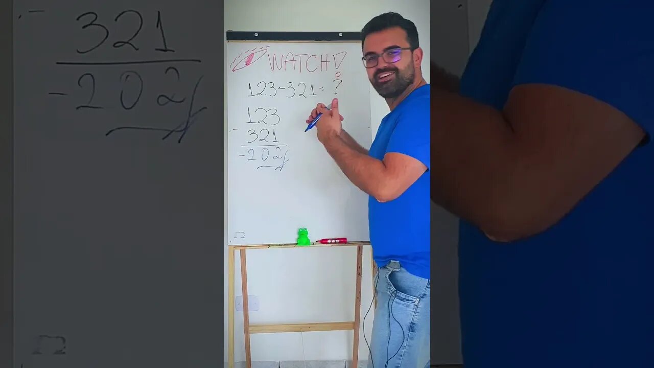 Truques Matemáticos que Seu Professor Nunca Te Ensinou! 🐸💪🤝👍 Subtração 👍🤝💪🐸