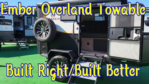 Ember Overland Towable Campers/2022 Tampa RV supershow