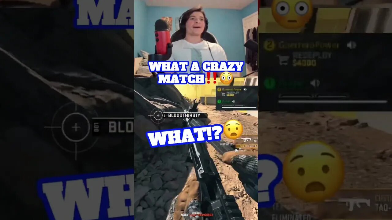 Can We Get His FIRST Warzone WIN⁉️😬 | #shorts #warzone #gaming #funny