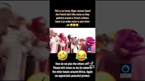 How #Niger #Women Piss-Off #French Intentionally? #Africa #African #funny