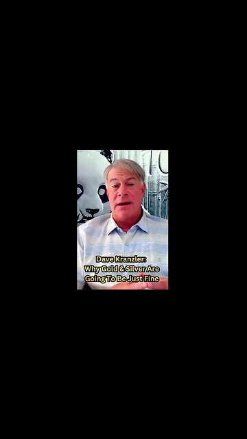 #DaveKranzler Why #Gold & #Silver Are Going To Be Just Fine