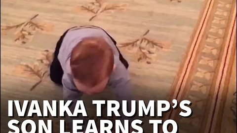 Ivanka Trump's Son Learns To Crawl In The White House