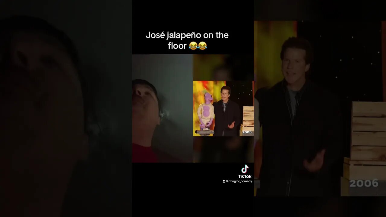  José jalapeño on the floor #reaction #shorts #jeffdunham #comedy #standupcomedy #funny #viral 