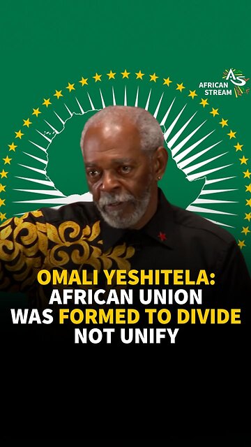 OMALI YESHITELA: AFRICAN UNION WAS FORMED TO DIVIDE, NOT UNIFY