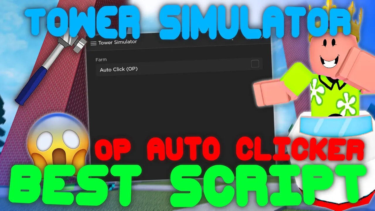 (2023 Pastebin) The *BEST* Tower Simulator Script! INSTANT Auto Clicker! Reach Mars!