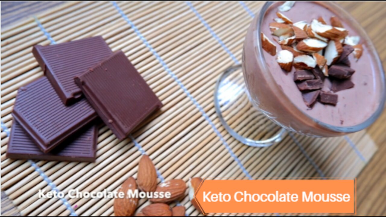 Keto Chocolate Mousse Recipe #Keto #Recipes