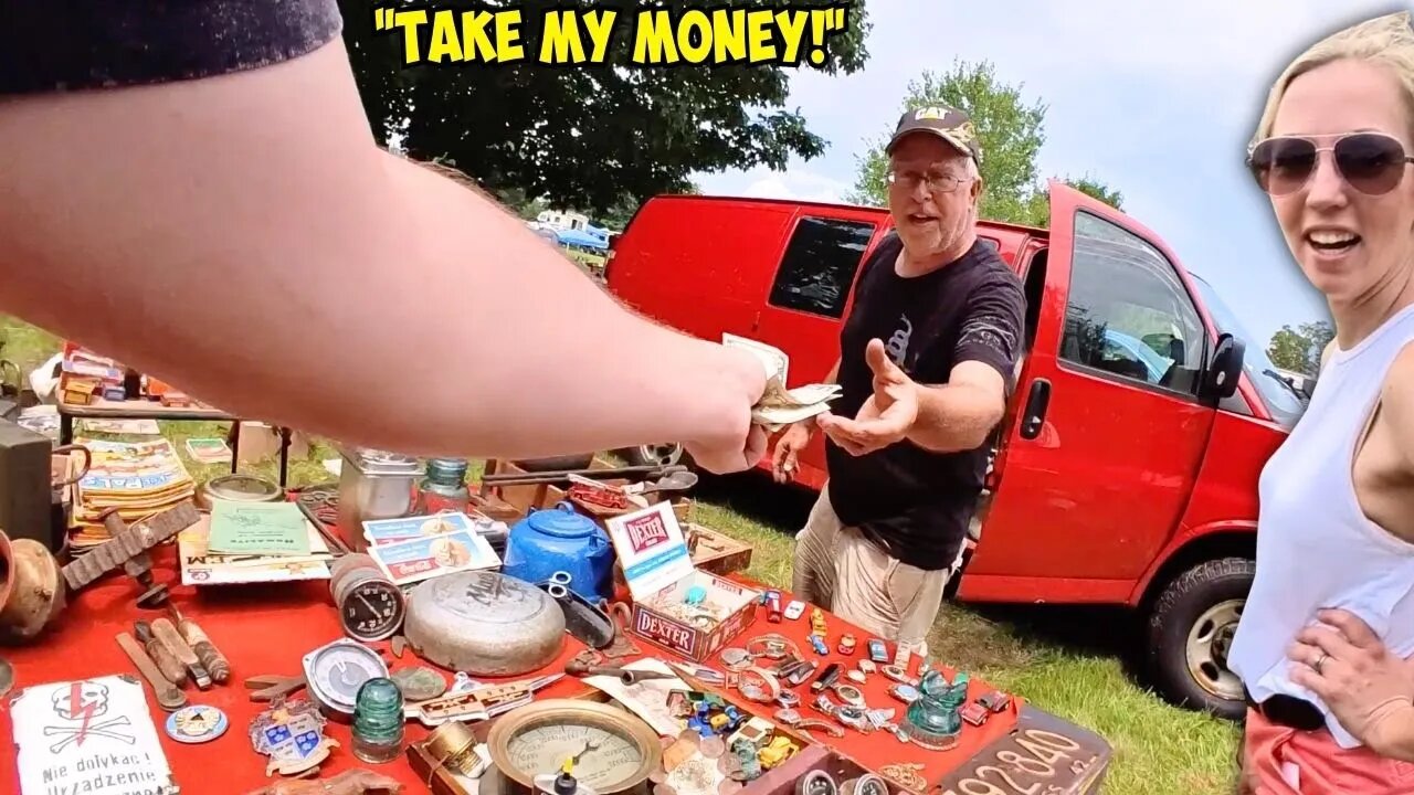 IT WAS HIDDEN IN HIS VAN!