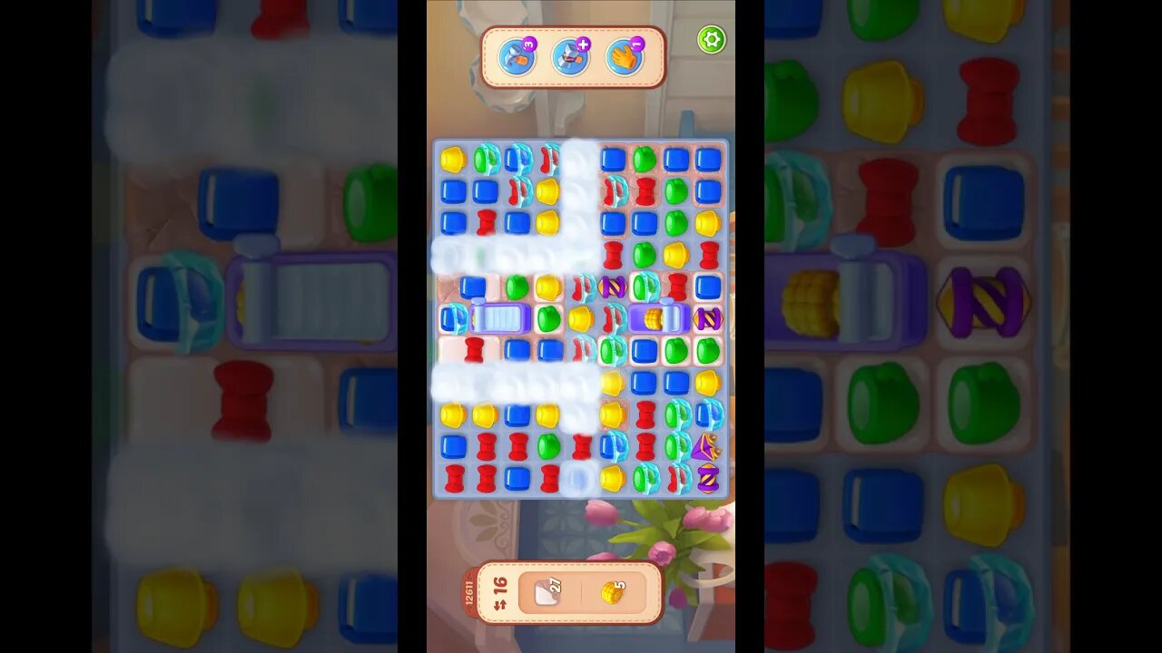 Shorts Playrix Homescapes Gameplay Walkthrough Level 12611-010