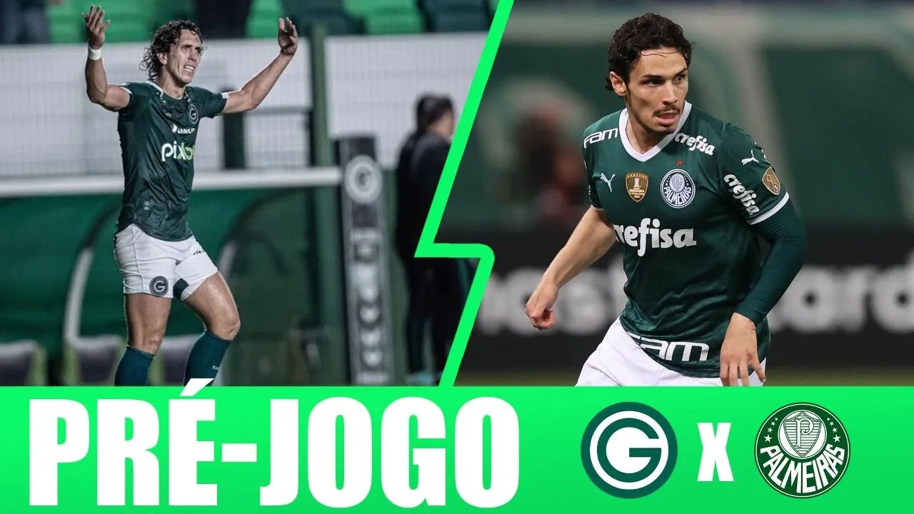 PRÉ-JOGO GOIÁS X PALMEIRAS AO VIVO! BRASILEIRÃO!