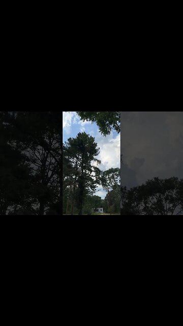 Thunder & clouds in Monticello Arkansas on Saturday June 3rd 2023 #arwx #weather #thunder