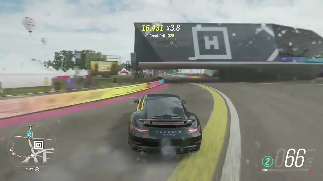 Porche 911 Turbo S Awd Drift Tune