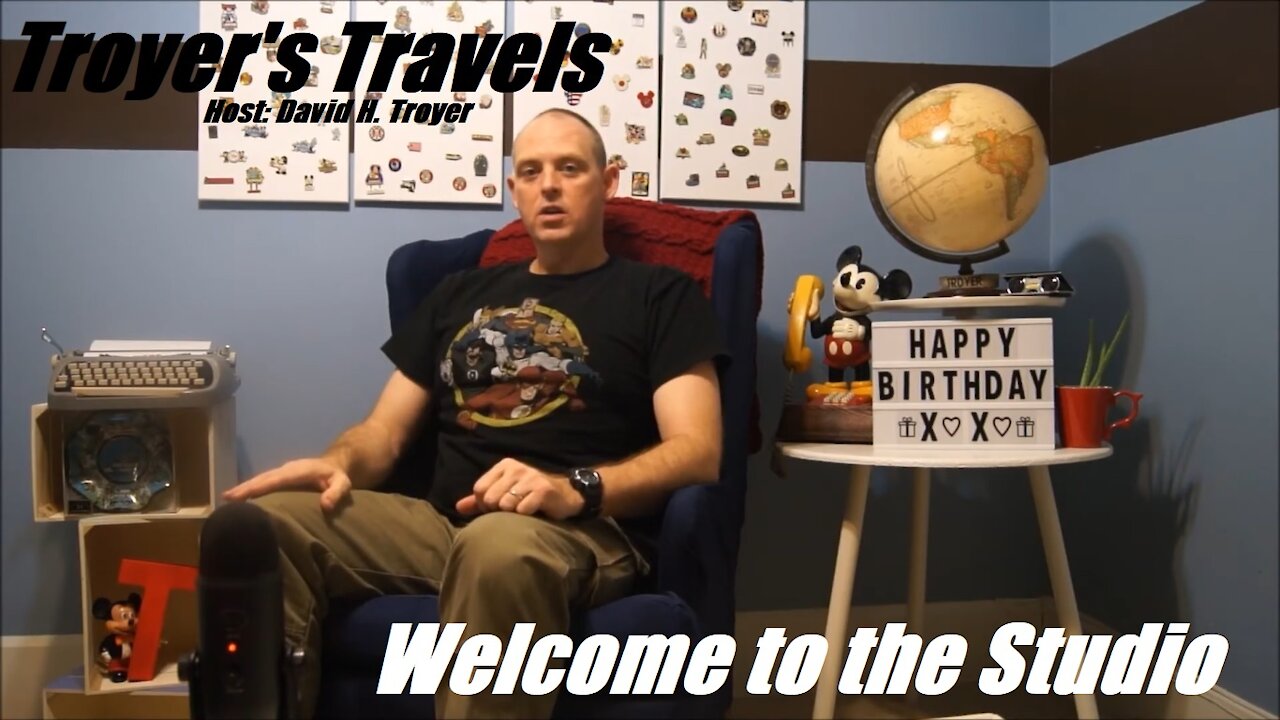 Welcome to the Studio with Troyer's Travels