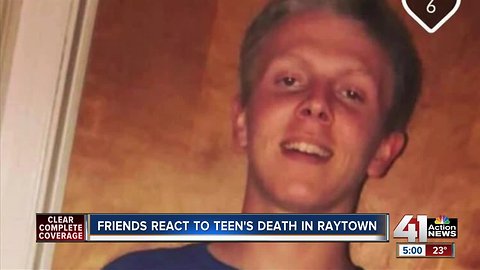 Friends, family react to teen's death in Raytown