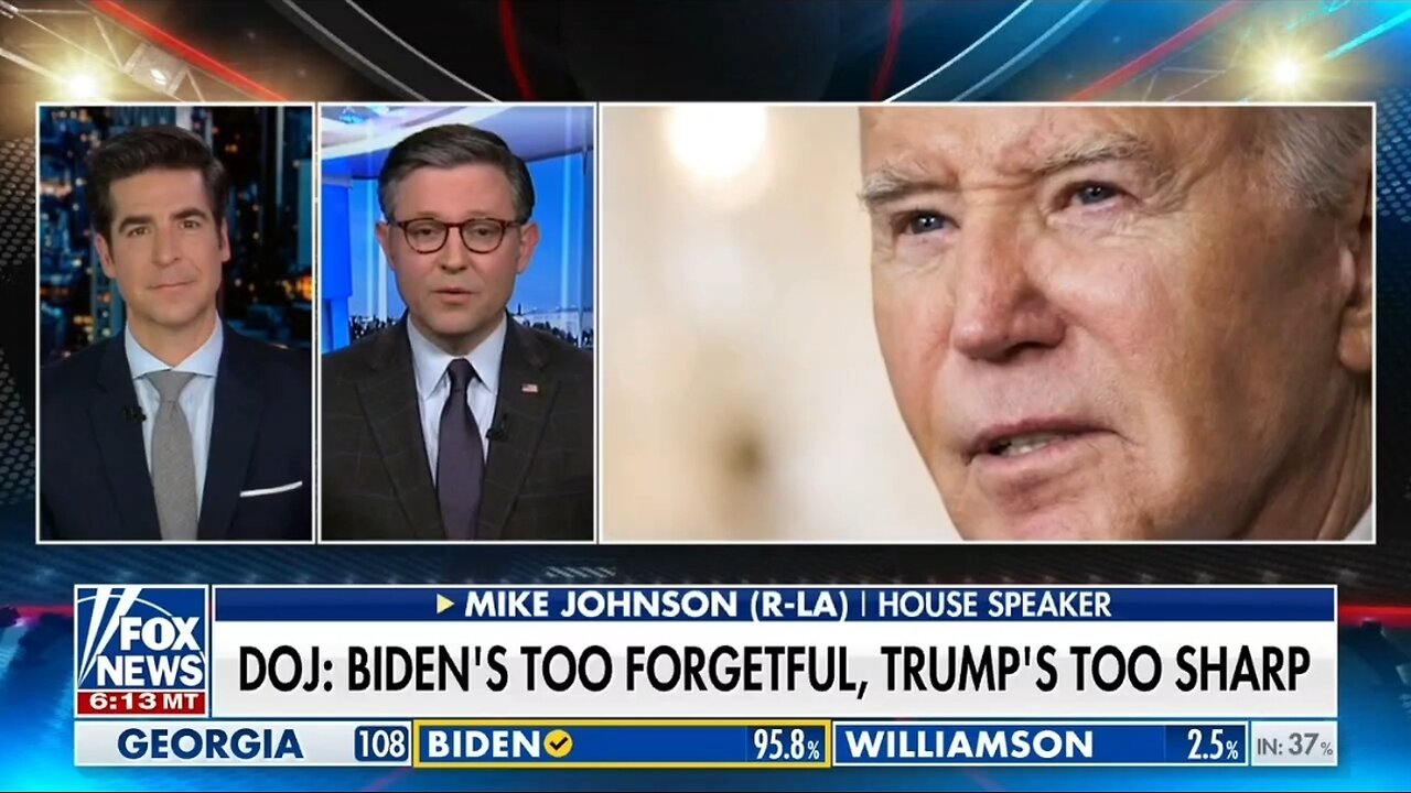 Speaker Johnson: Biden Is Weak!